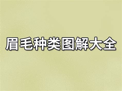 眉粗 面相|眉毛面相图解大全：28种眉毛类型图文详细分析！